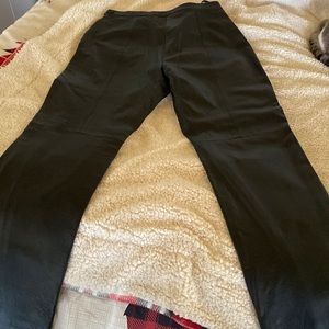 Leather trousers